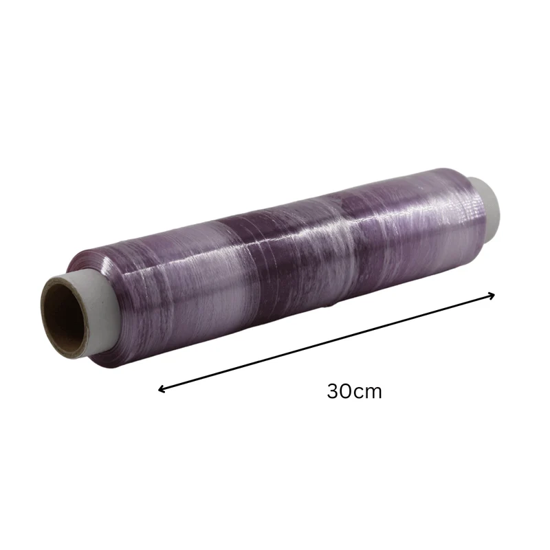 Frischhaltefolie (Lila) PE 45 cm 4 Rollen