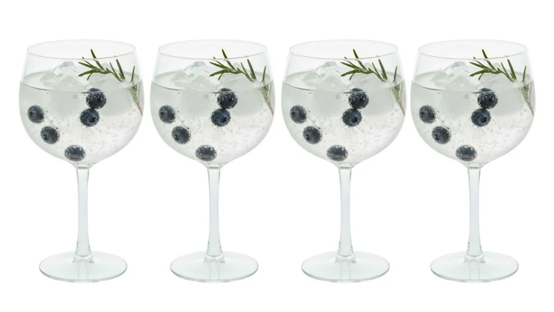 Cookinglife Gin Tonic Gläser 650 ml - 4 Stück