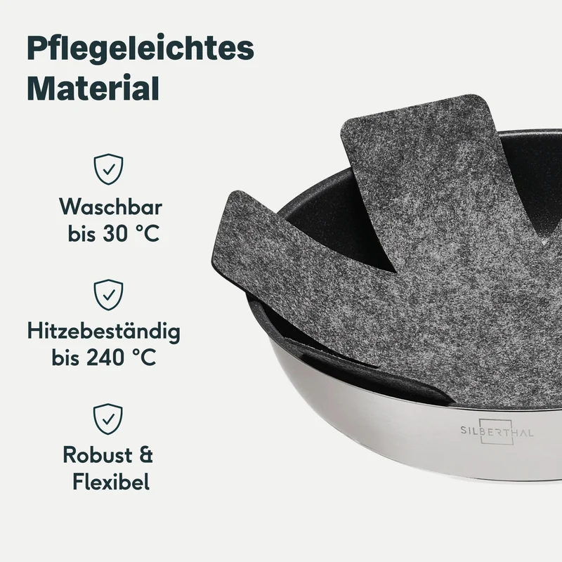 Pfannenschoner aus Filz