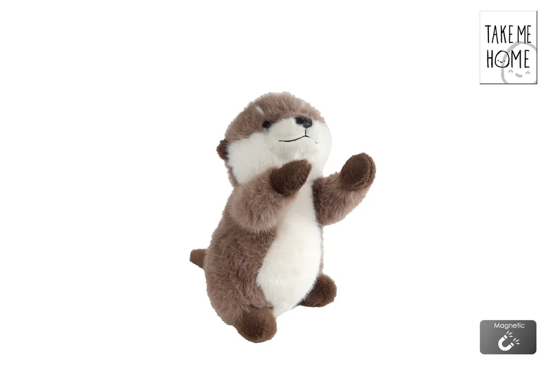 Take Me Home otter magnetisch pluche 24cm