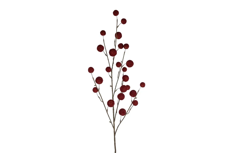 Kunsttak "Grassball" rood 114cm