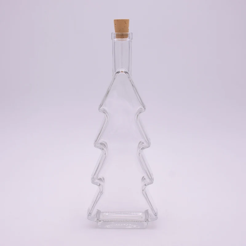 Flasche Tannenbaum 500 ml im 4er Weihnachtsset mit Korken