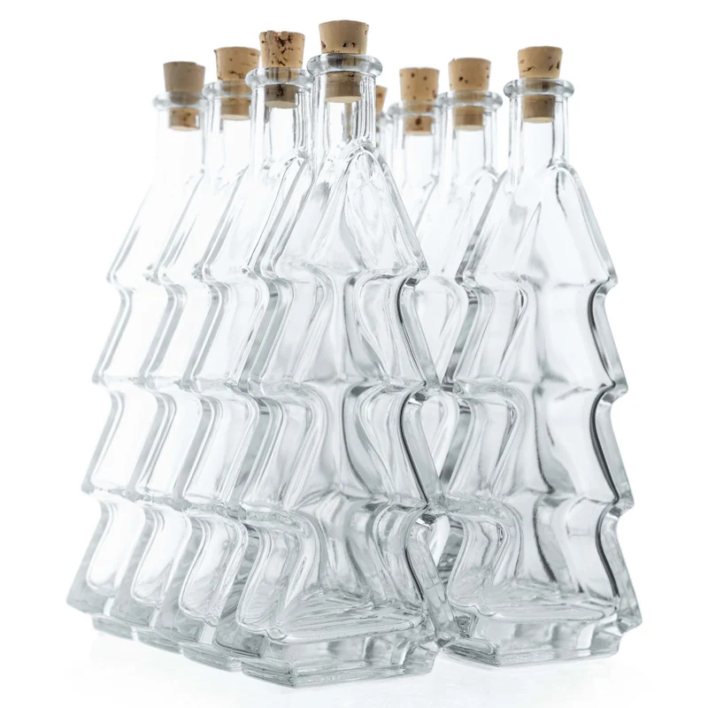 Flasche Tannenbaum 100 ml im 8er Weihnachtsset mit Korken