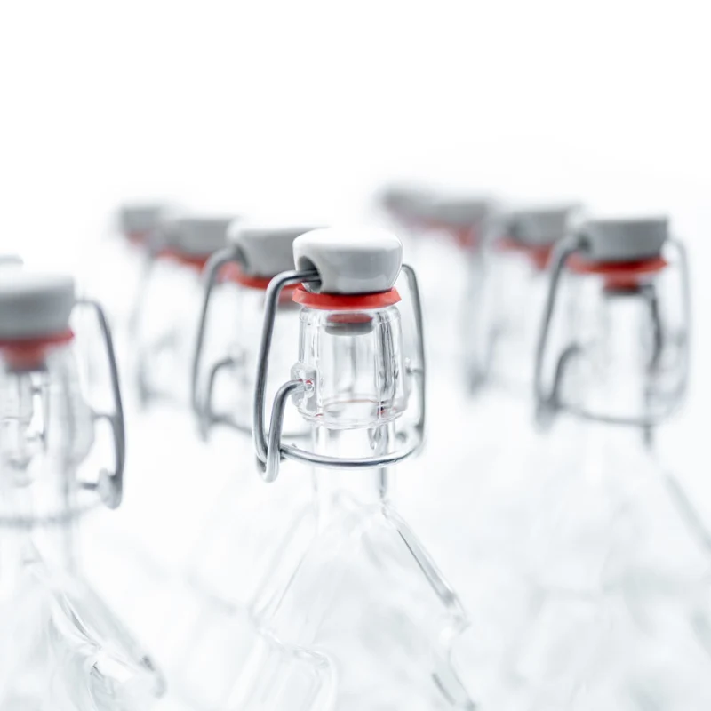 Flasche Tannenbaum 40 ml im 12er Weihnachtsset mit Bügelverschluss