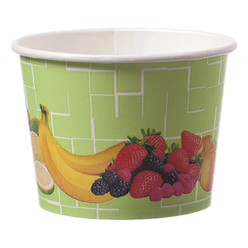Eisbecher To Go "Früchte", Pappe