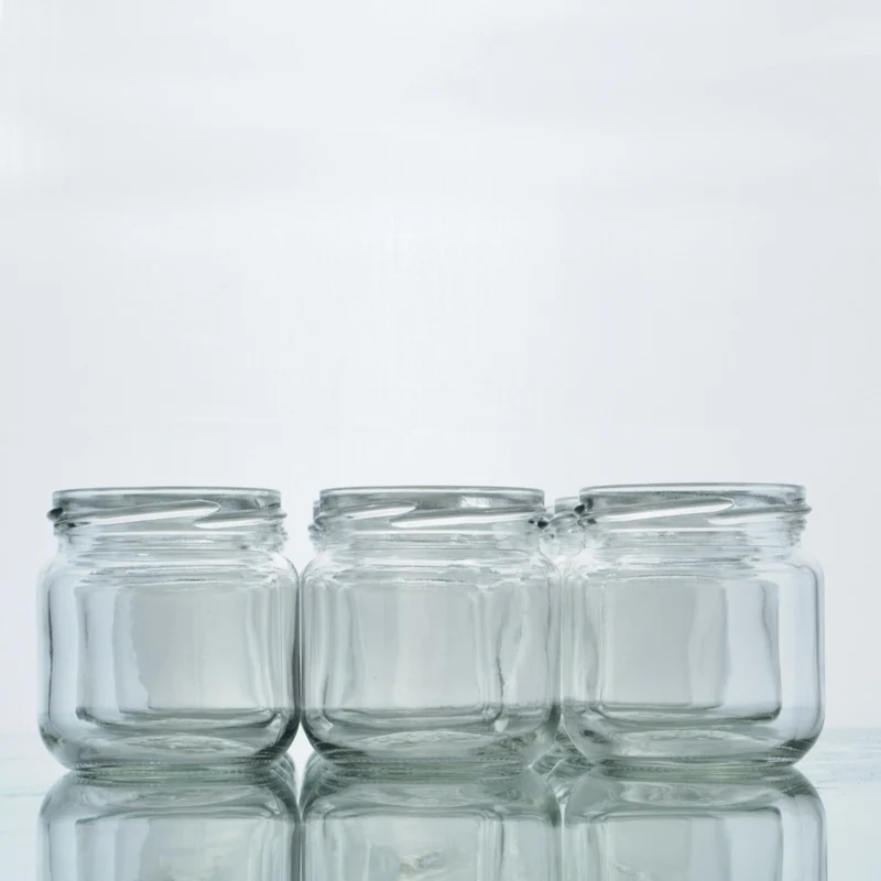 Puschkin Glas 212 ml im 12er-Set inkl. Verschlüssen und Dekozubehör