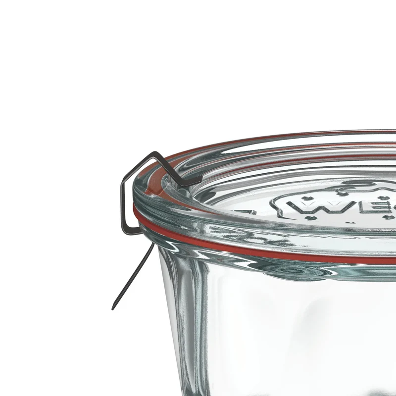 Gugelhupfglas 220 ml mit Glasdeckel (6 St.)