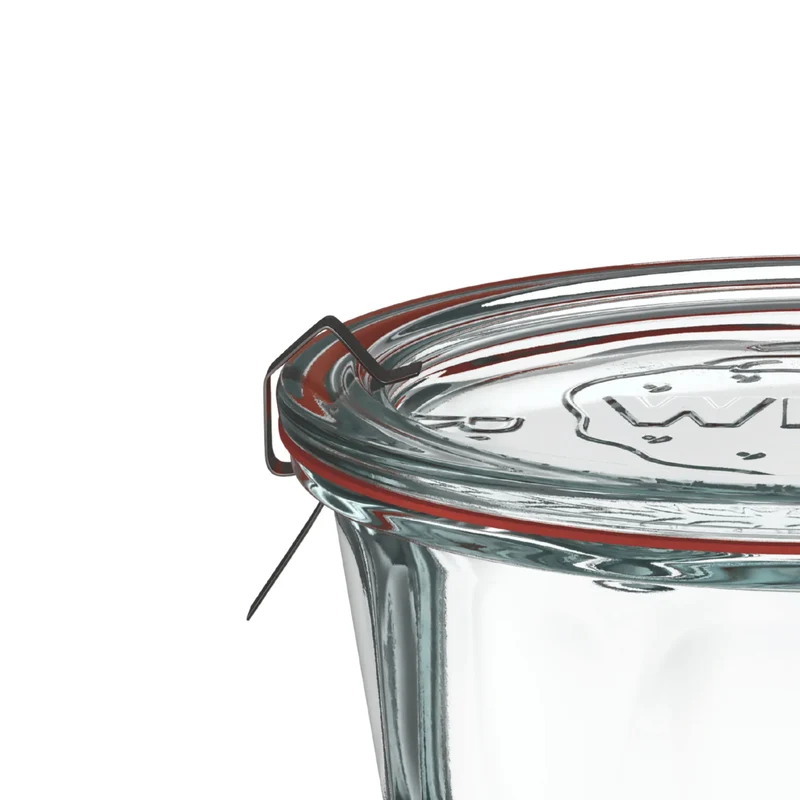 Gugelhupfglas 330 ml mit Glasdeckel (6 St.)