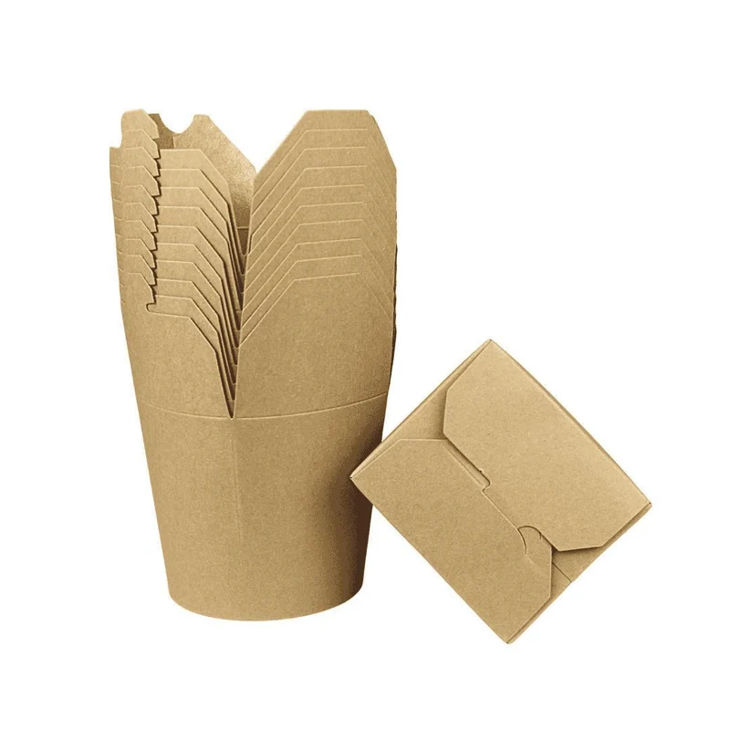 Nudelbox 500ml / 16oz braun 500 Stück