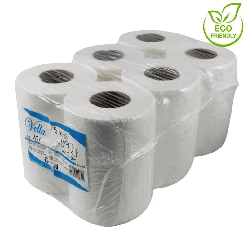Handtuchrollen Mini 6 Rollen 2-lagig