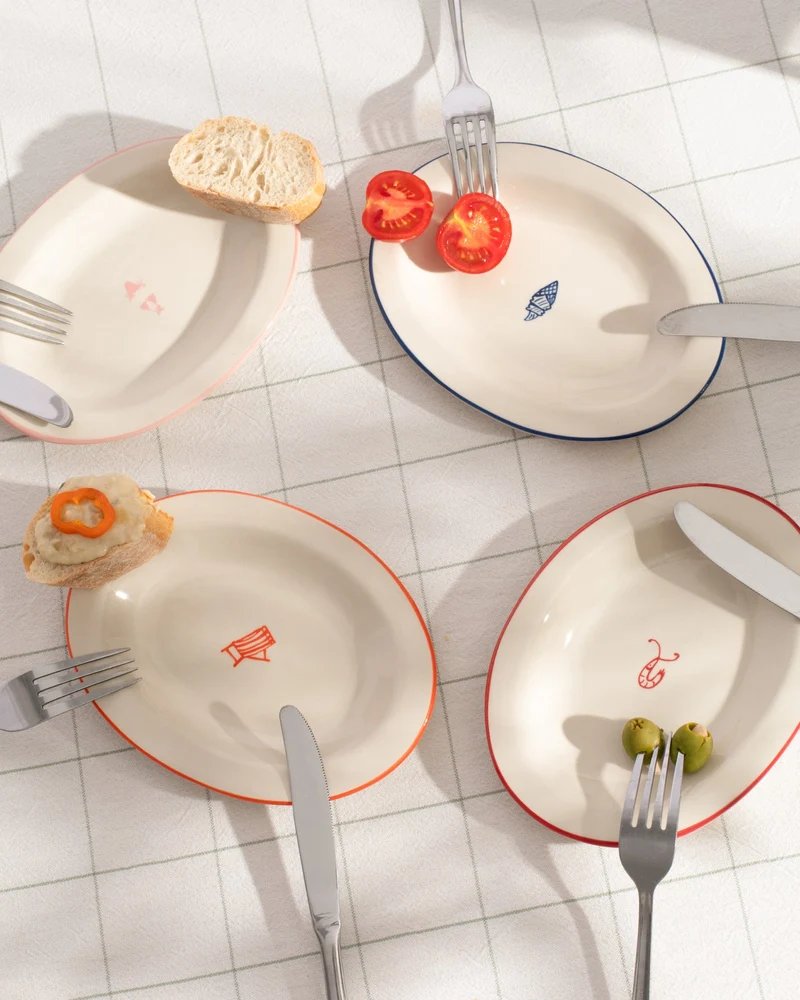 Brio Miniteller mix 4er-Set