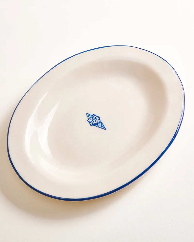 Brio Miniteller blau