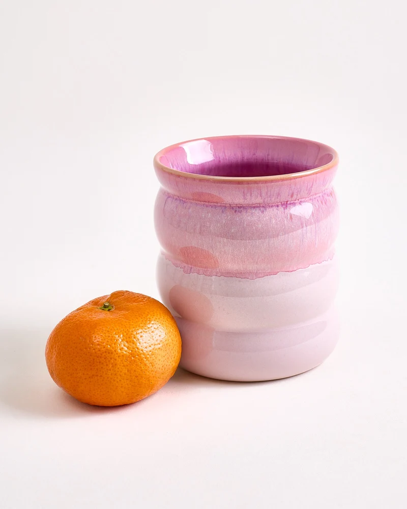 Bica Becher groß bubble pink