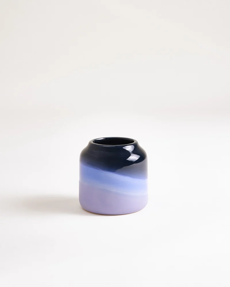 Bebé Vase S dunkelblau blau