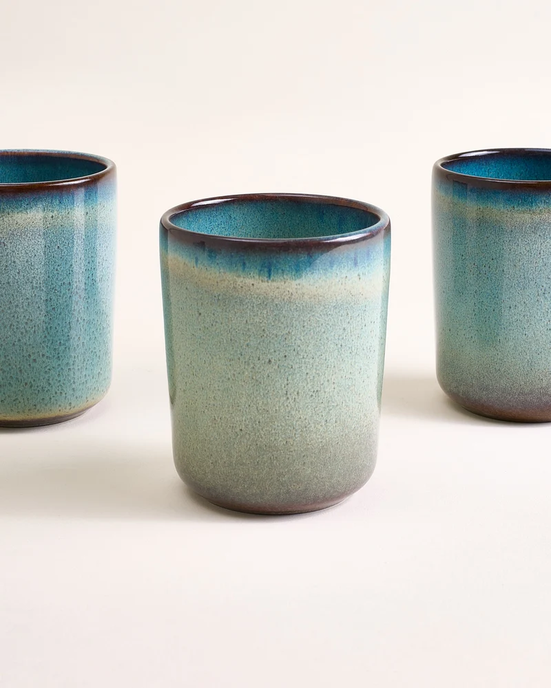 Madeira Becher groß grünblau 4er-Set