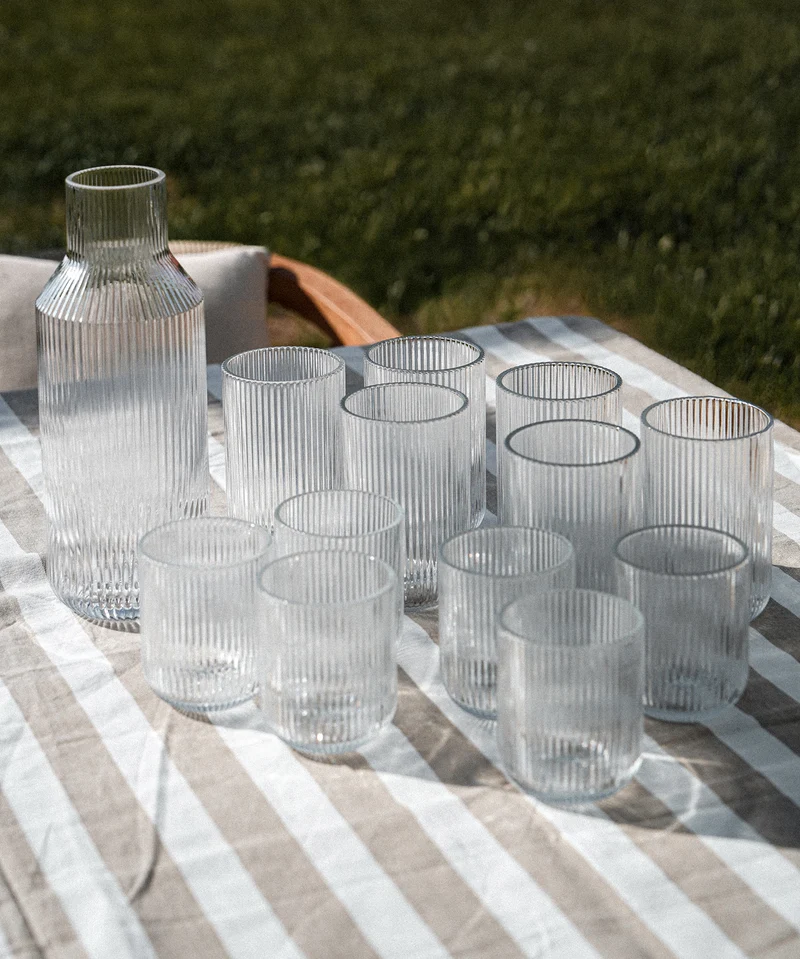 12er Gläser-Set + GRATIS Karaffe | Paris