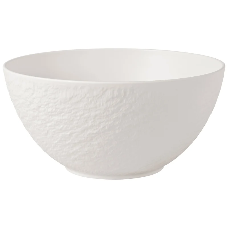 Manufacture Rock blanc Salatschüssel 242 mm, 2400 ml