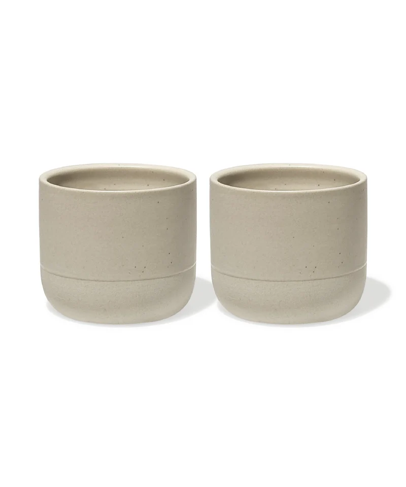 Cappuccino Keramik Becher Beige | Faro