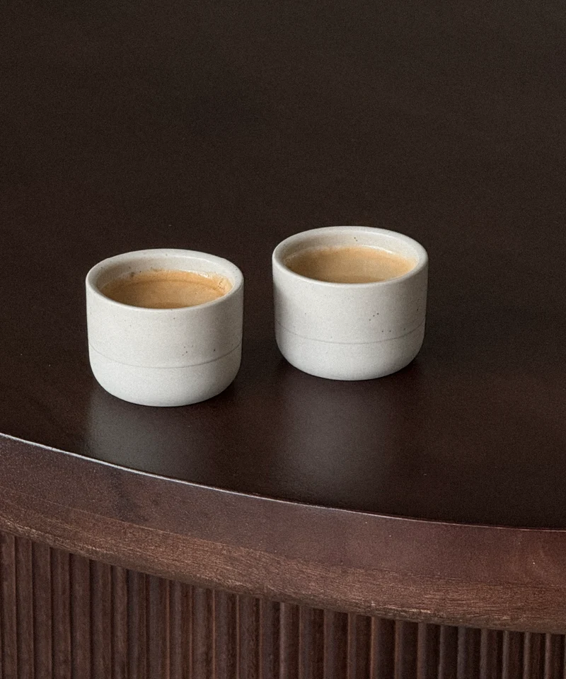 Espresso Keramik Becher Beige | Faro