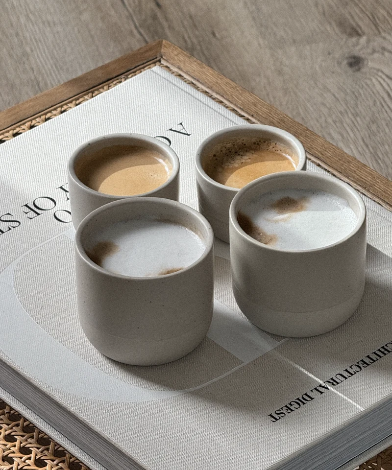 Espresso Keramik Becher Beige | Faro