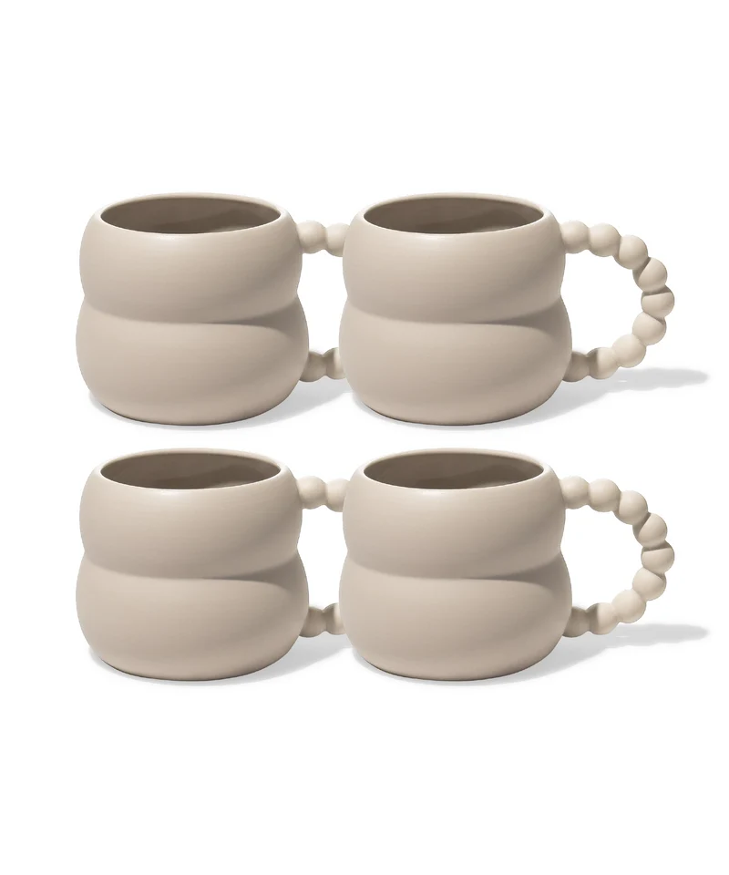 Keramiktasse Perlenhenkel Beige | Chloé