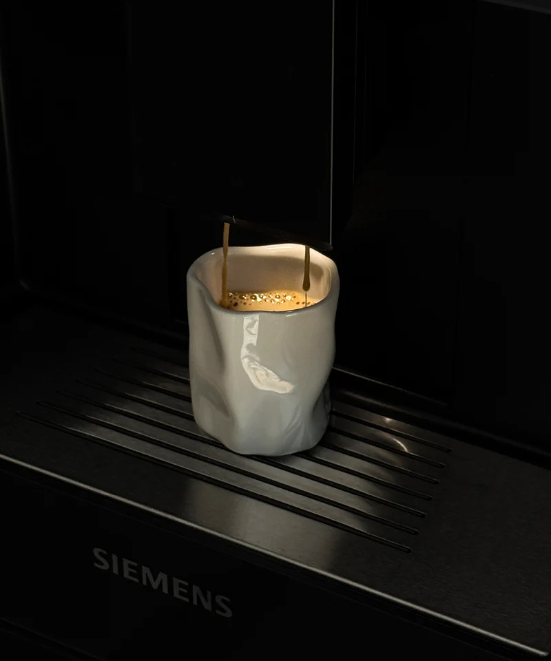 Organische Espresso-Tasse in Cremeweiß | Alaska