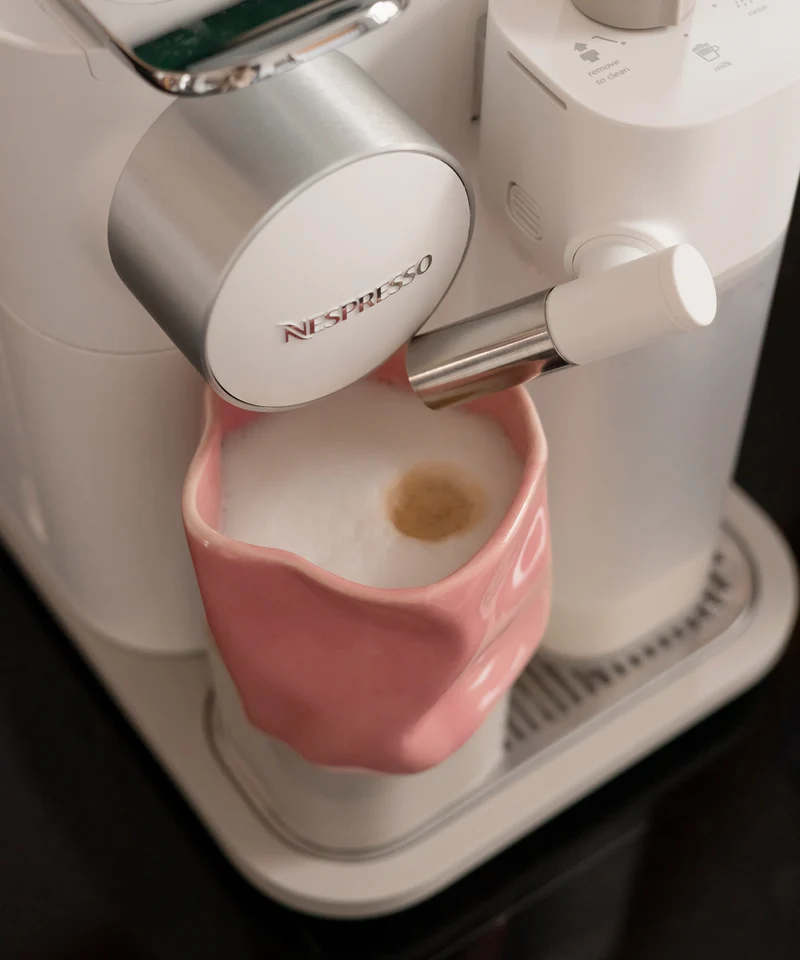 Organischer Keramik Becher Pink | Alaska
