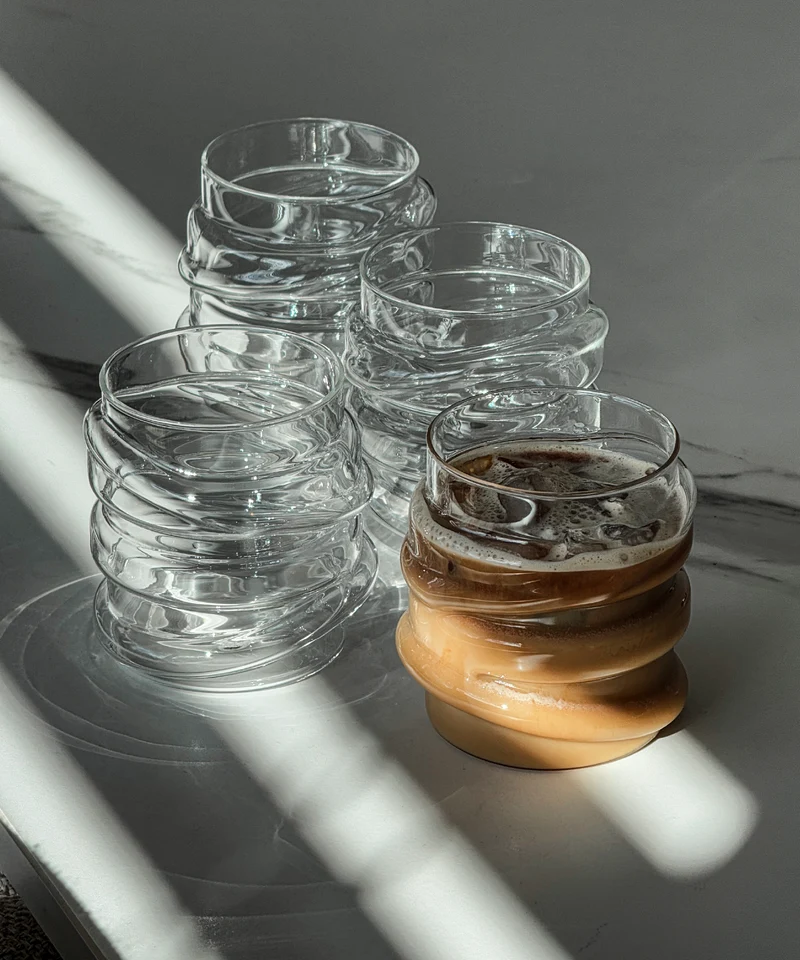 Glas mit Spiral-Twist | Orlando