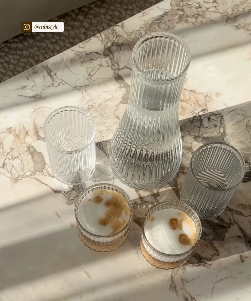 Karaffe im Bogen-Design | Rom