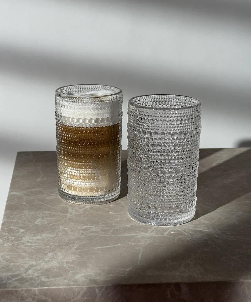 Großes perlenbesetztes Glas | Atlanta