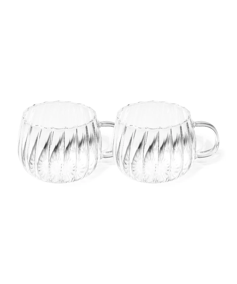 Glastasse Streifen-Design | Norway