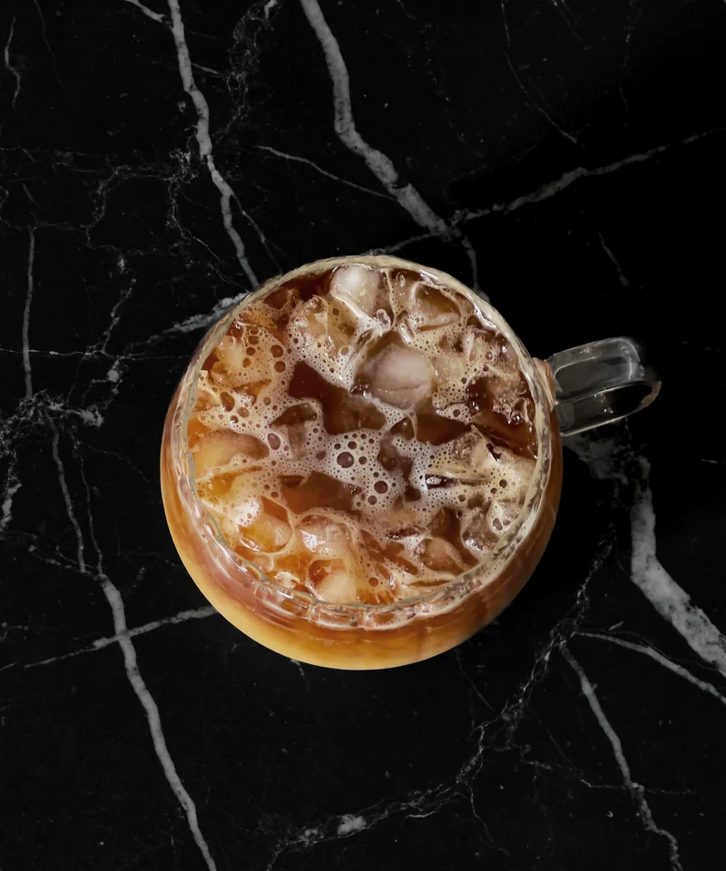 Glastasse Streifen-Design | Norway