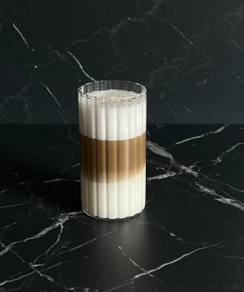 Großes Glas Streifen-Design | Norway