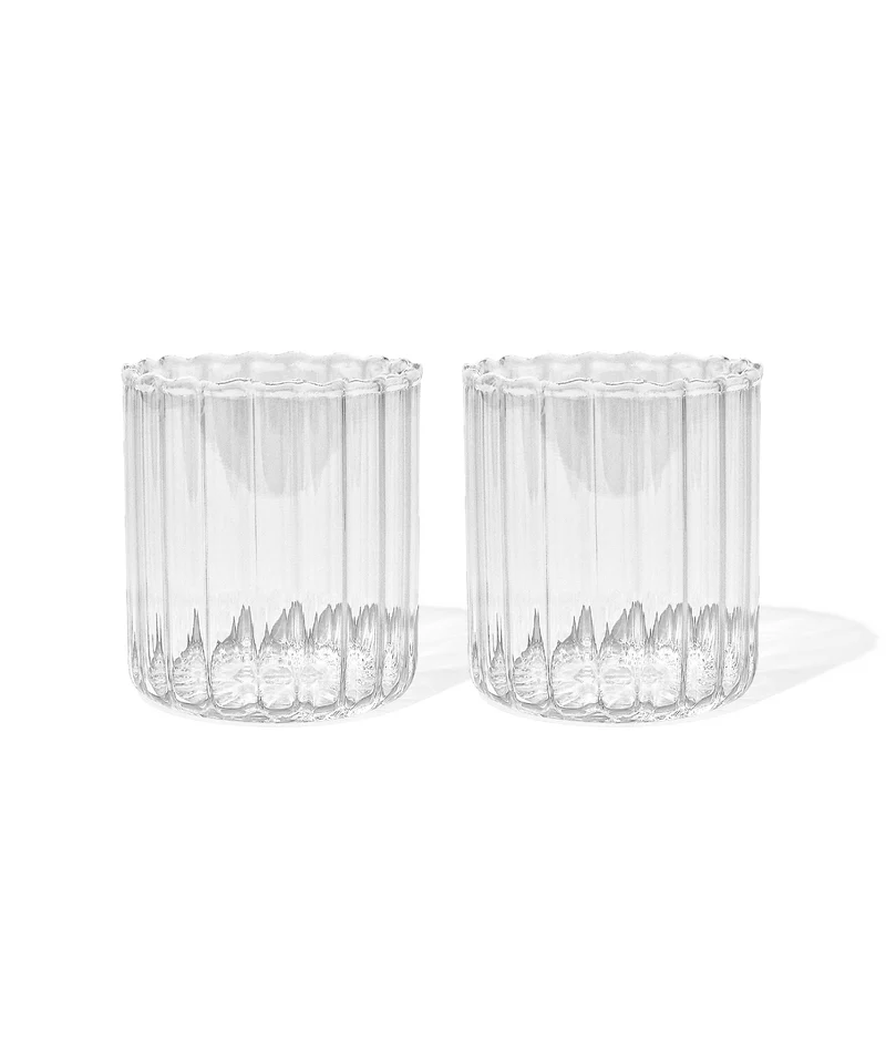Kleines Glas Streifen-Design | Norway