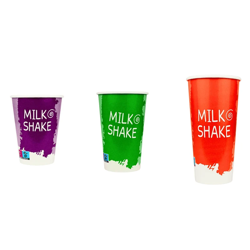 Einweg Milkshake-Becher 300-500ml