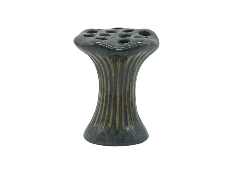 vase ceramic 'Loto' D12.6x18H cream