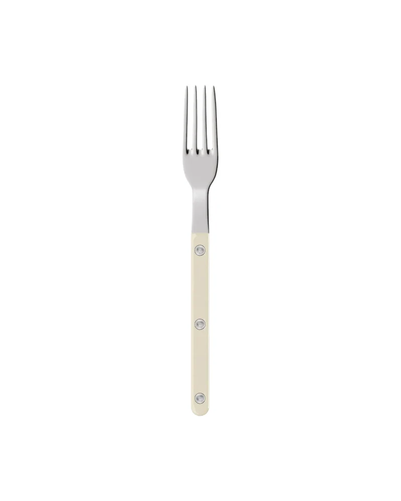 Kleine Gabel Bistrot aus Edelstahl Elfenbein