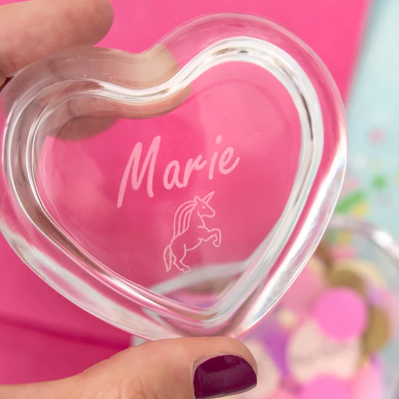 Herzdose HEART 8 cm mit persönlicher Gravur