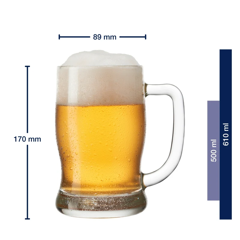 Bierseidel TAVERNA 500 ml mit persönlicher Gravur