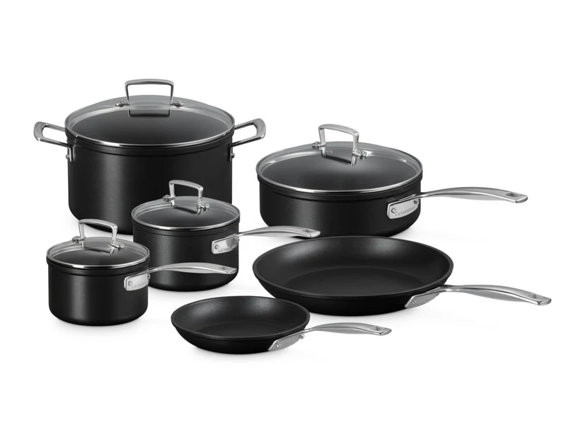 Le Creuset Aluminium-Antihaft Kochgeschirrset 6tlg
