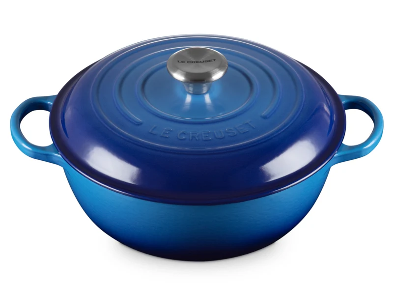 Le Creuset Stew Pot Signature rund azure 26cm