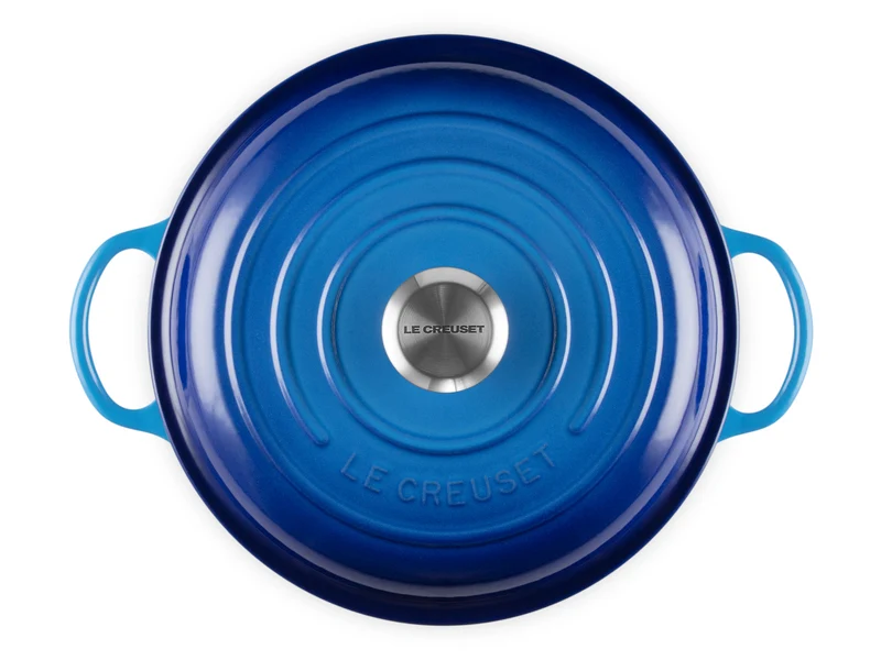 Le Creuset Stew Pot Signature rund azure 26cm