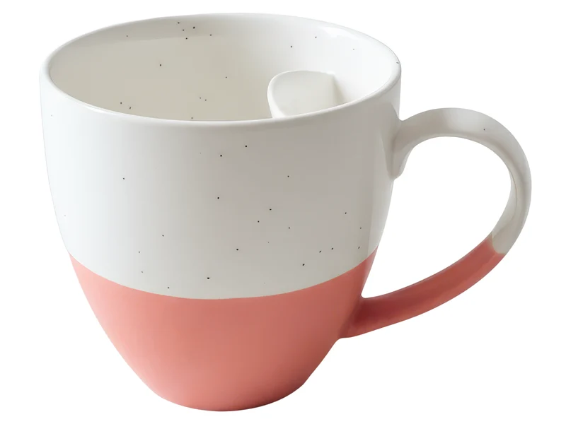 Cangoo Cup® Semi Rose Teebecher mit Beutelablage 0,33l