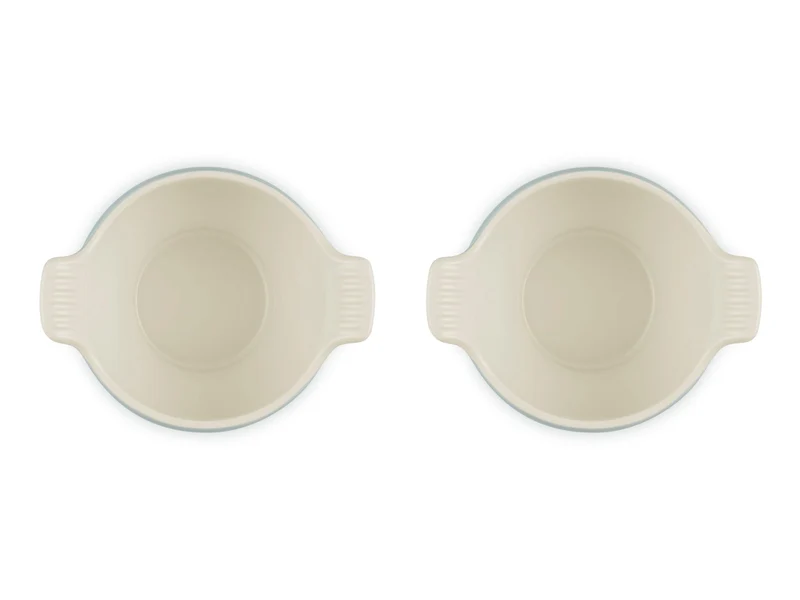 Le Creuset Suppenterrine Tradition sea salt 0,6l 2er Set