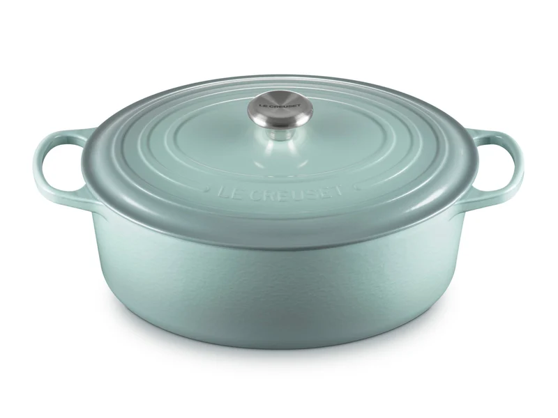 Le Creuset Bräter Signature oval sea salt 33cm