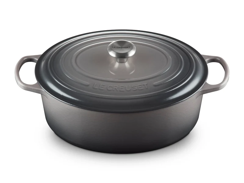 Le Creuset Bräter Signature oval flint 33cm