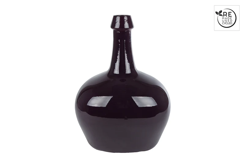 3R Krug "Garrafa Victoria" L glänzend violett Glas 27x20x38cm