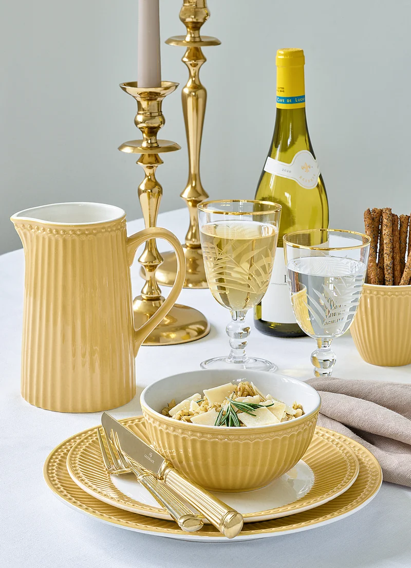 Greengate Alice Frühstücksteller honey mustard 23 cm