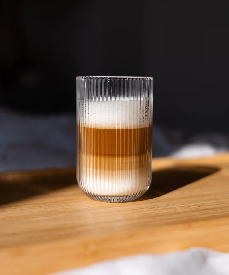Geriffeltes großes Glas | Paris