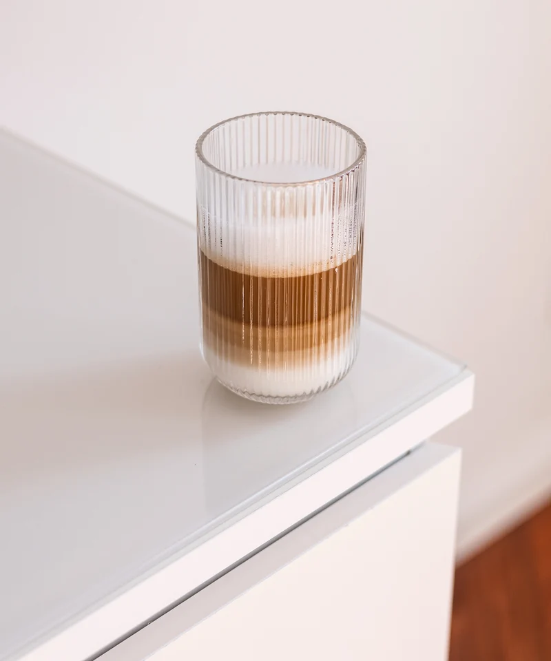 Geriffeltes großes Glas | Paris